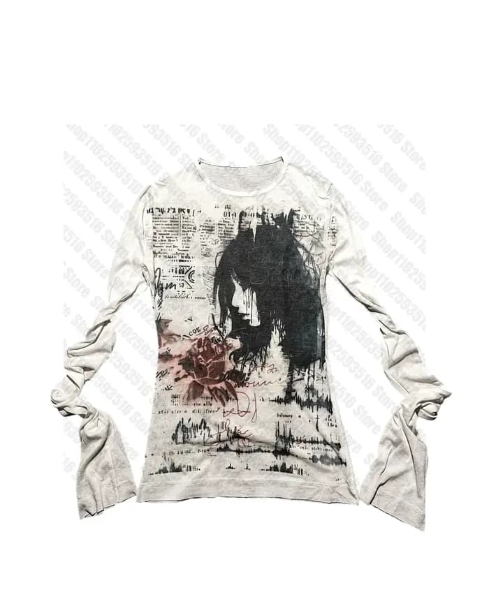 Femme vêtements Star Girl Y2k vêtements femmes Trashy Y2k 2000s hauts t-shirt pour femmes Harajuku p