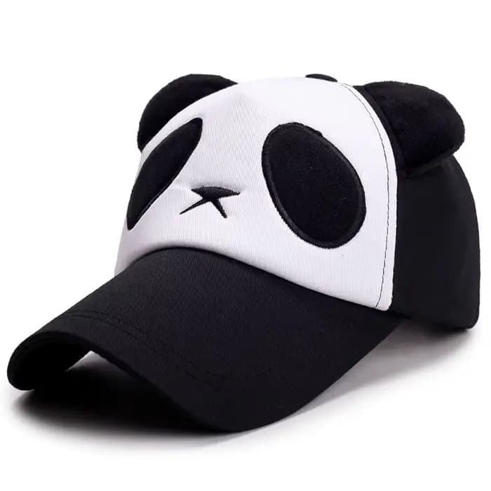 Casquettes de Baseball Panda mignon d'été pour hommes femmes coton Hip Hop Snapback chapeaux Protect