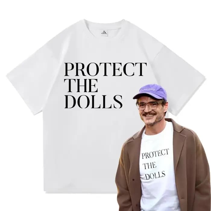 Protéger les poupées T-Shirt hommes/femmes Harajuku esthétique lettre impression