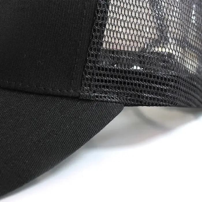 Chapeau de camionneur en maille surdimensionné pour hommes