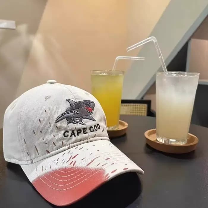 Casquette de Baseball morsure de requin pour hommes et femmes