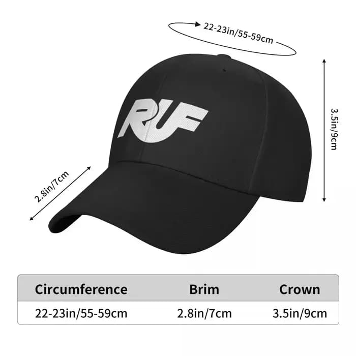 Nouvelle casquette de baseball RUF Tuner