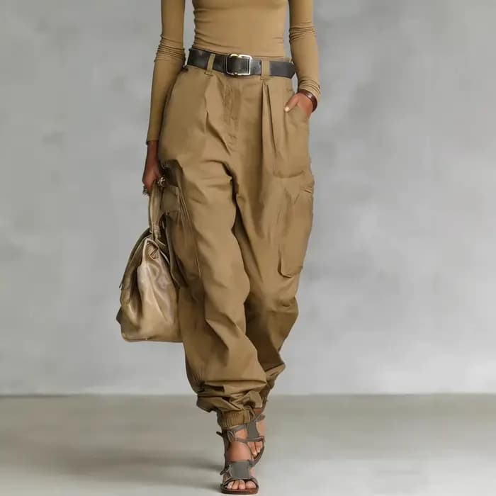 Pantalon Cargo Vintage Streetwear Femme