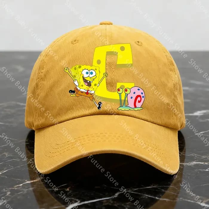 Nouvelles casquettes de baseball Bob l'éponge pour adultes