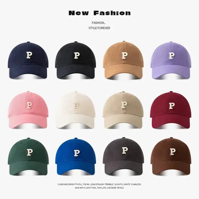 Grande taille 59-65 cm casquette de Baseball femmes coton