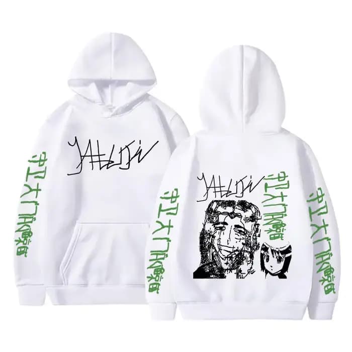 Sweat à capuche imprimé Yabujin en édition limitée pour hommes et femmes