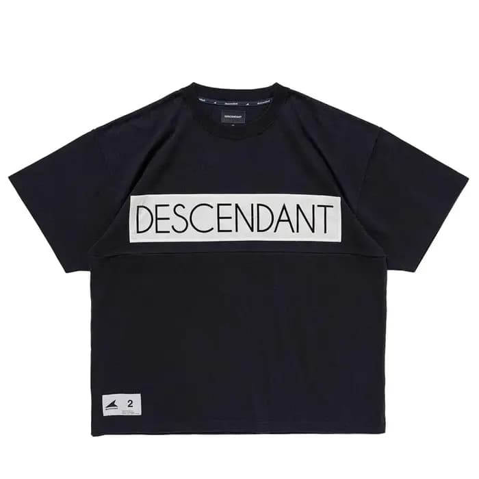 2025 DESCENDANT DCDT T-shirt à manches courtes homme décontracté ample épissage haut TX1386