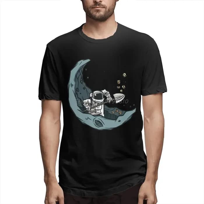 T-shirt à col rond en coton de grande taille pour hommes, débardeur de Bitcoin, manches courtes, str