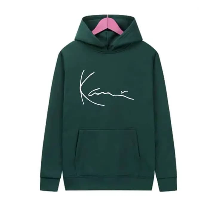 Hommes bleu blanc tendances de la mode sweat à capuche imprimé décontracté Streetwear sport Jogging