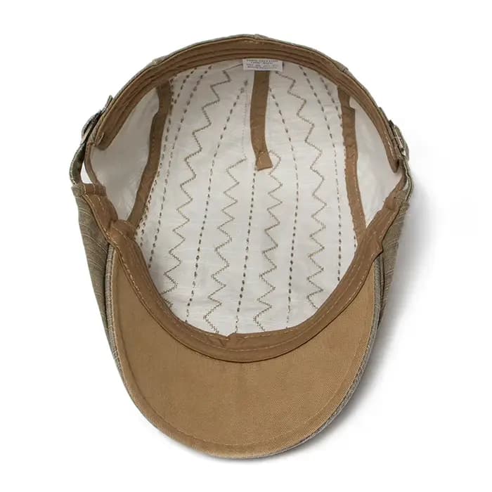 Béret Vintage pour hommes, casquette de journal, visière décontractée, mode d'été, casquettes plates en coton pour hommes, marque originale, bérets réglables