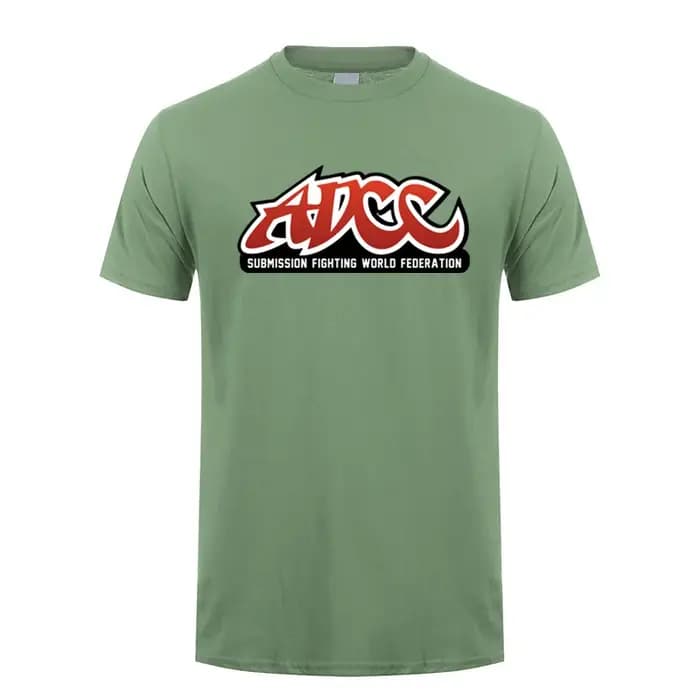 ADCC Submission Fighting World Federation T Shirt Men Women Cotton Streetwear Short Sleeve Gift Summer T-shirt Man Tops LH-660