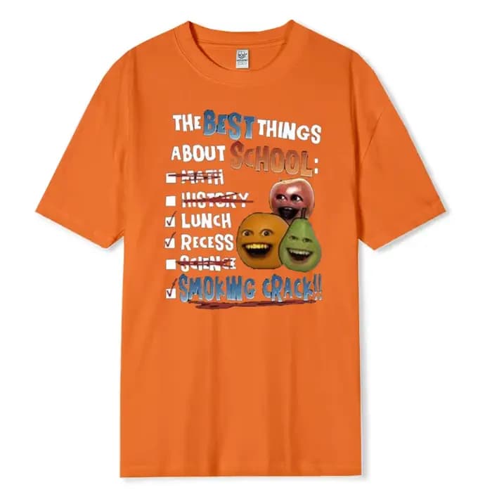 T-shirt ennuyeux les meilleures choses à l'école