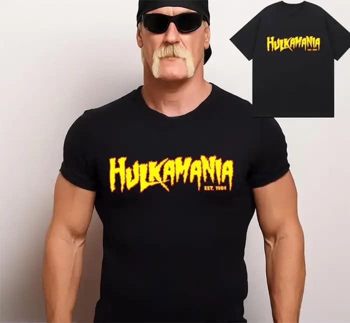 T-shirt graphique Hulk Hogan RIP Hulkamania, légende de la lutte, vêtements pour hommes et femmes, r