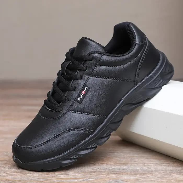 Nouveaux hommes baskets mode cuir PU chaussures décontractées pour hommes Jogging formation Sneaker