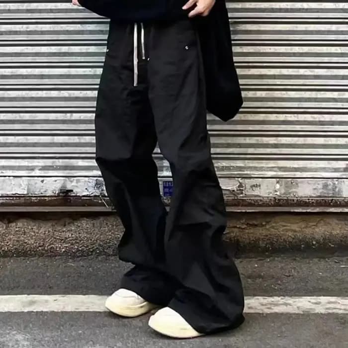 Owen Seak Pantalon sarouel cargo décontracté pour homme Baggy Vêtements gothiques High Street