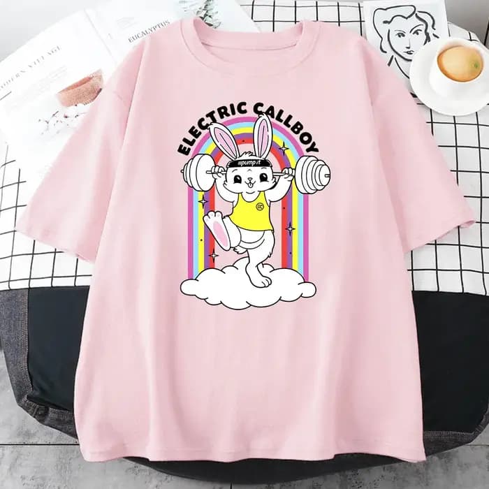 Garçon bande électrique Callboy T-shirts Style Grunge impression graphique t-shirt femmes/hommes