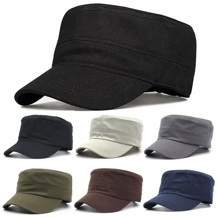 Chapeau de style cadet militaire pour hommes