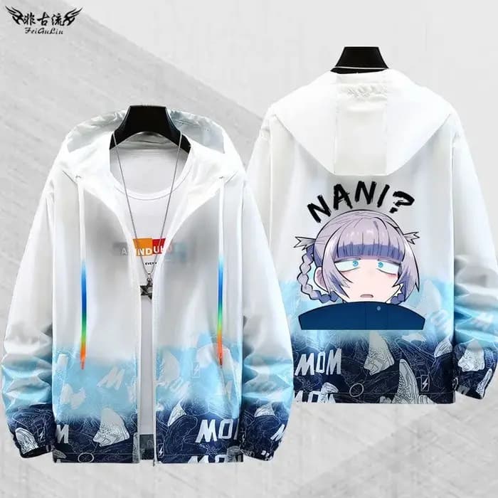 Sweat à capuche de protection solaire Anime Call of the Night