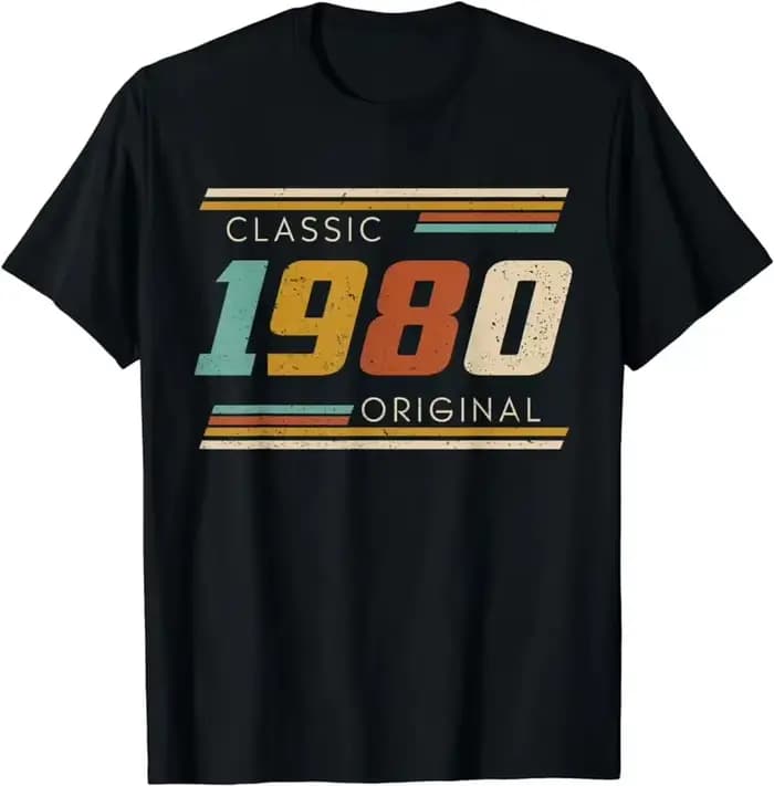 T-shirt vintage pour homme, édition limitée, les meilleurs cadeaux d'anniversaire, 43 ans, été, clas