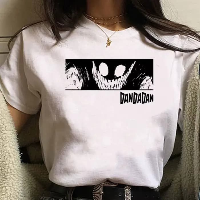 Dandadan Okarun t-shirt femme Y2k Vintage streetwear université gothique coréen vêtements chemise à la mode classique psychédélique