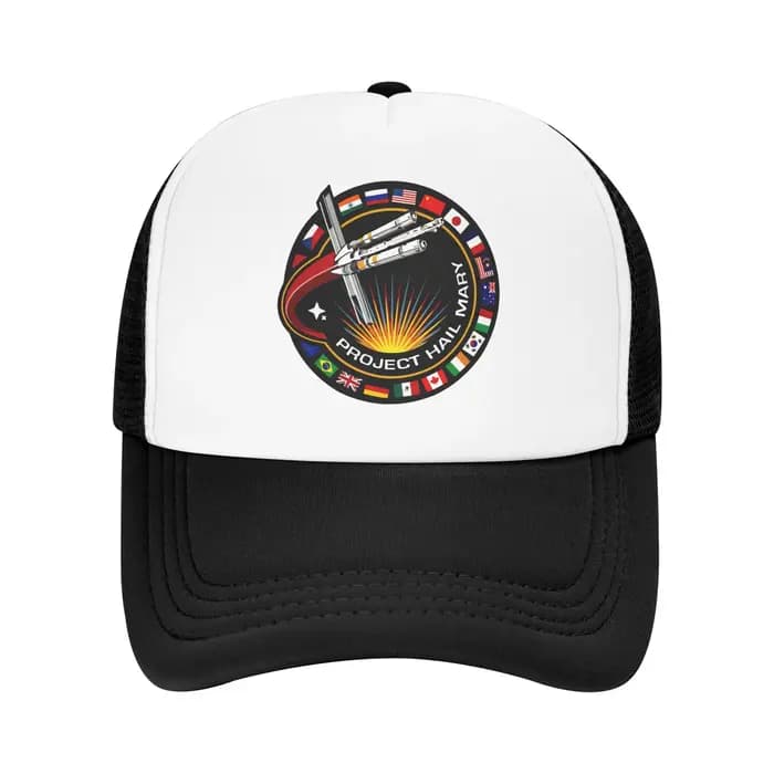 2026 Ryland Grace Project Hail Mary Sci-Fi rocky Accessories Casquette Trucker en maille rafraîchissante pour l'été