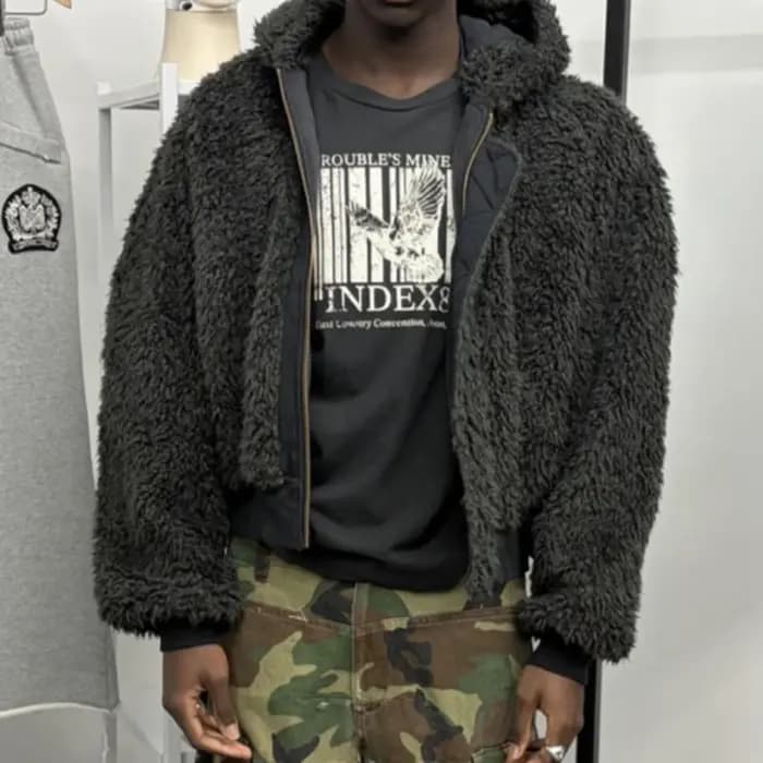T-shirts Vintage Protocole Délavé et Usé Décontracté Ample à Manches Courtes pour Hommes et Femmes
