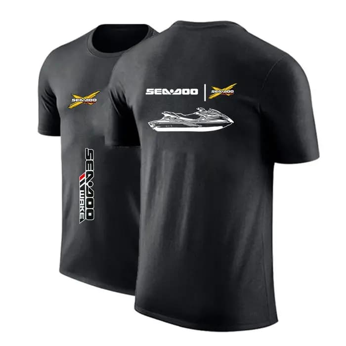 Sea Doo Seadoo Moto T-shirt à manches courtes pour hommes