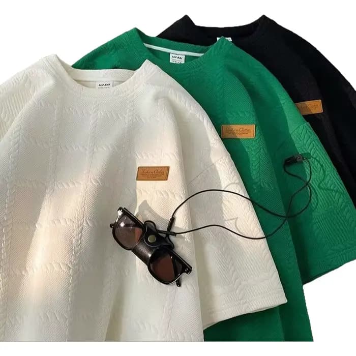 T-shirt à manches courtes pour homme de style américain