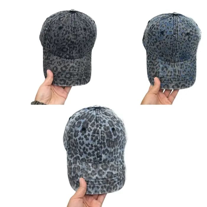 Casquette Baseball Design léopard
