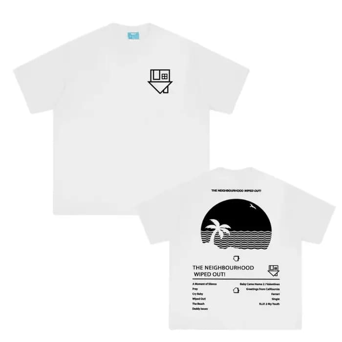 Le quartier T-Shirt Hip Hop graphique pour hommes