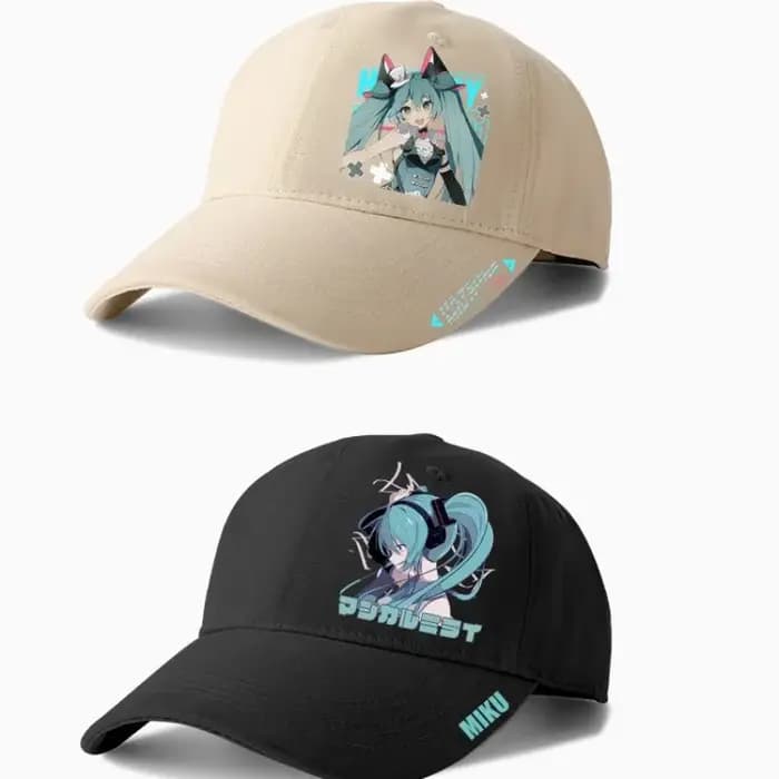 Casquette de baseball Kawaii Hatsune Miku