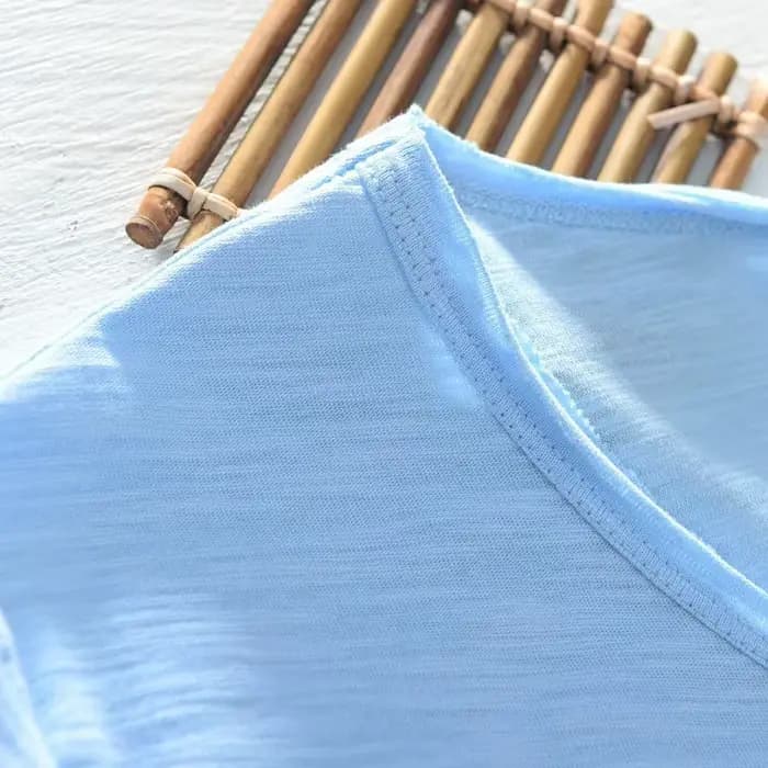 T-Shirt rétro à bords bruts pour hommes