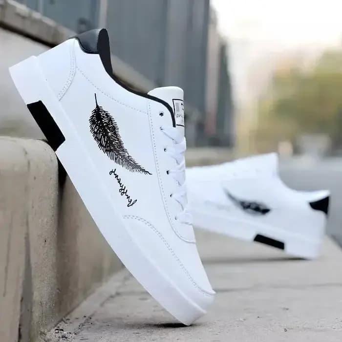 Baskets d'été en cuir pour hommes