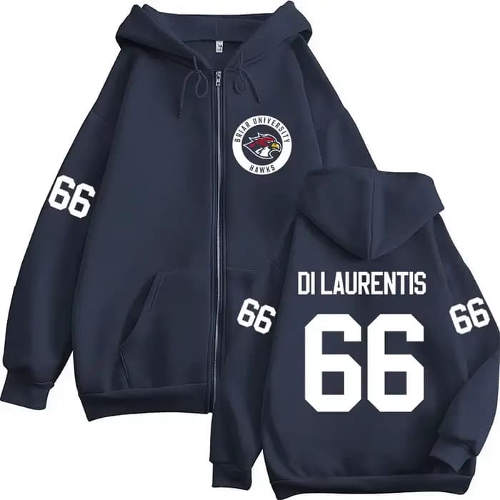 Di Laurentis 66 Off Campus Hockey – sweat-shirt à capuche avec fermeture éclair pour hommes