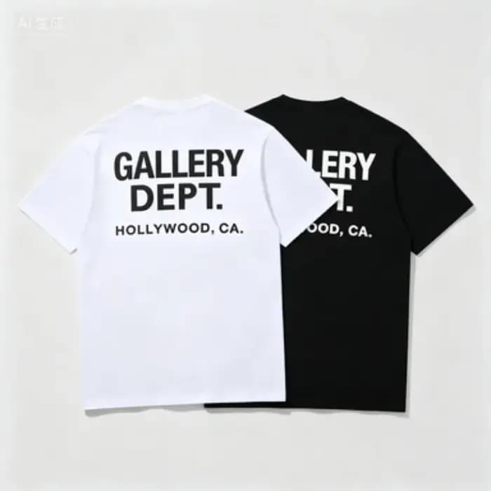 GALLERY DEPT. T-shirt Hollywood CA avec imprimé au dos