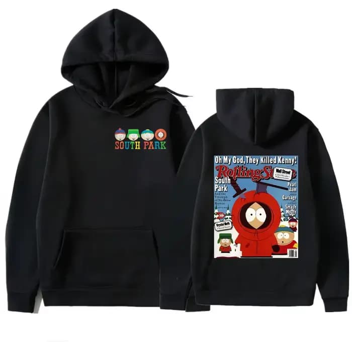 Sweat à capuche drôle de dessin animé South Park