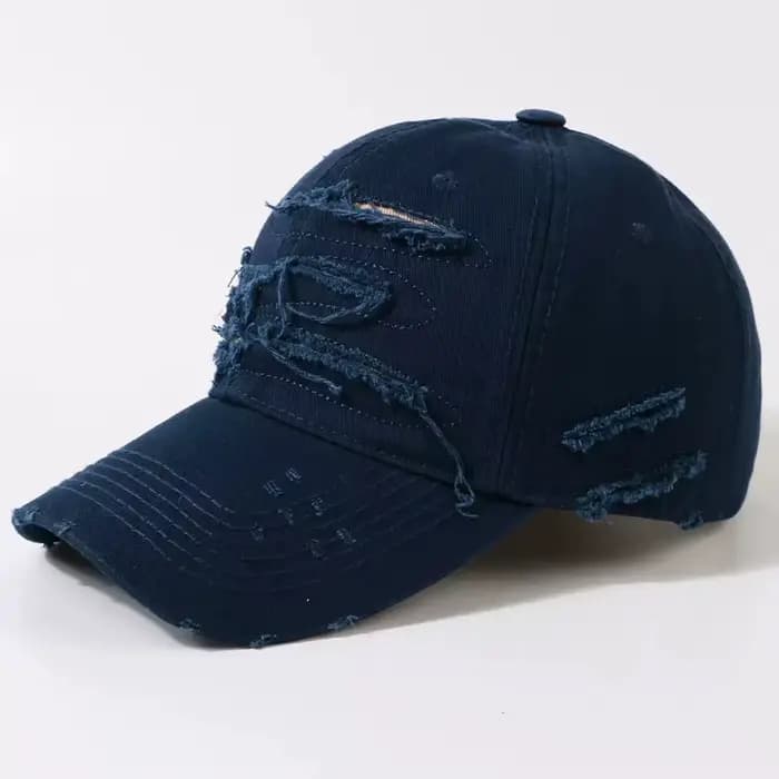 Nouveaux chapeaux de baseball à bords déchirés pour hommes et femmes