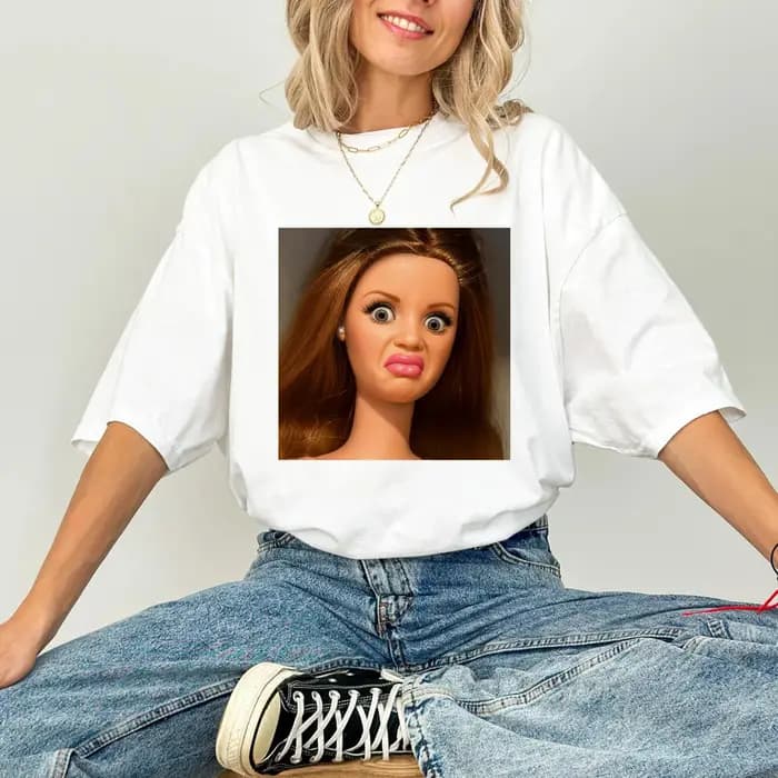 T-shirt unisexe en coton pour femme