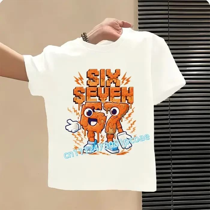 67 T-shirts pour enfants avec impression numérique d'emojis