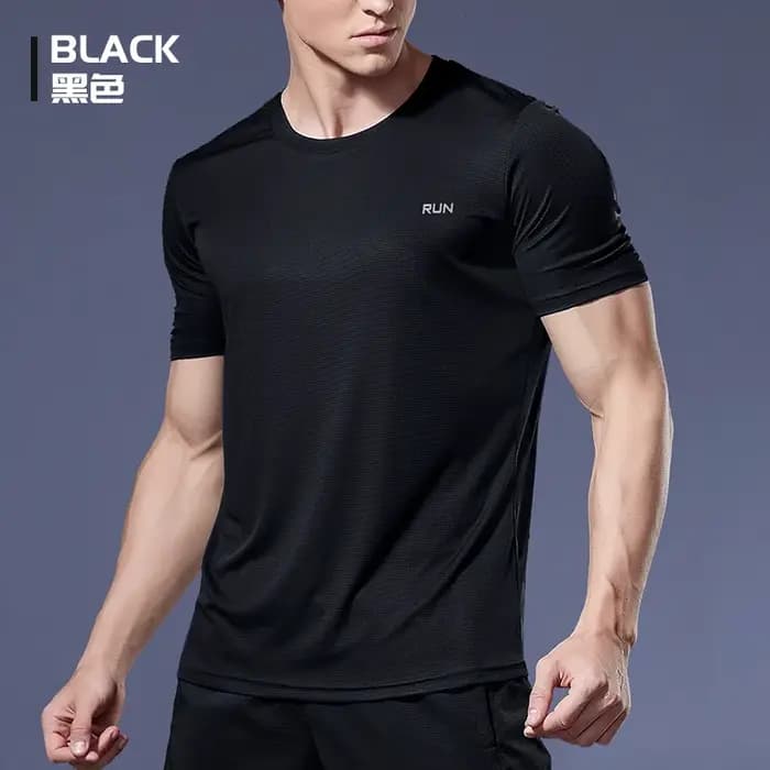 T-shirt basique à col rond pour homme
