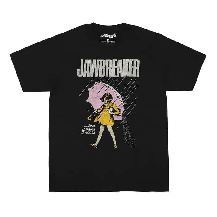 Jawbreaker T-Shirt Alternative Rock Punk Fugazi Jets au brésil coton vêtements pour hommes à manches courtes été lavé