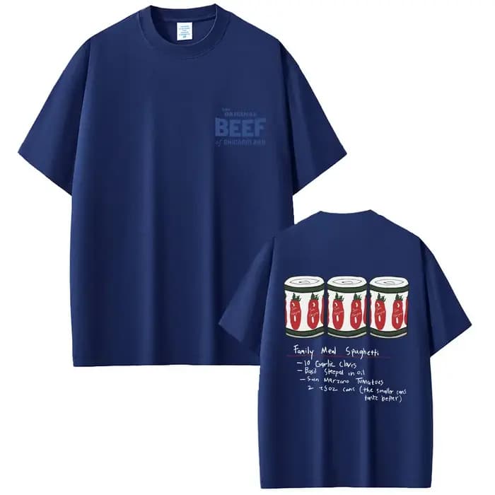 L'ours émission de télévision T-shirts l'origine boeuf de Chicagoland drôle Meme t-shirt été hommes femmes décontracté
