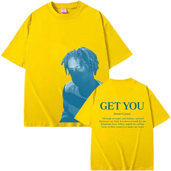 T-shirt Rapper Daniel Caesar Get You pour hommes et femmes