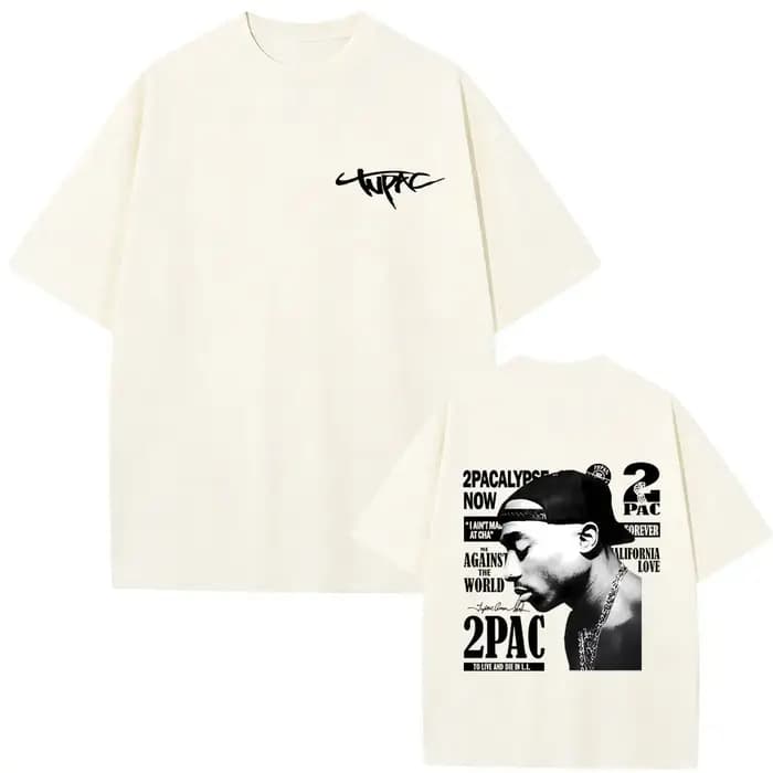 T-shirt Rapper Tupac 2pac All Eyez on Me