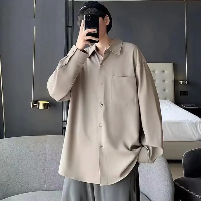 Chemise polyvalente à manches longues pour hommes