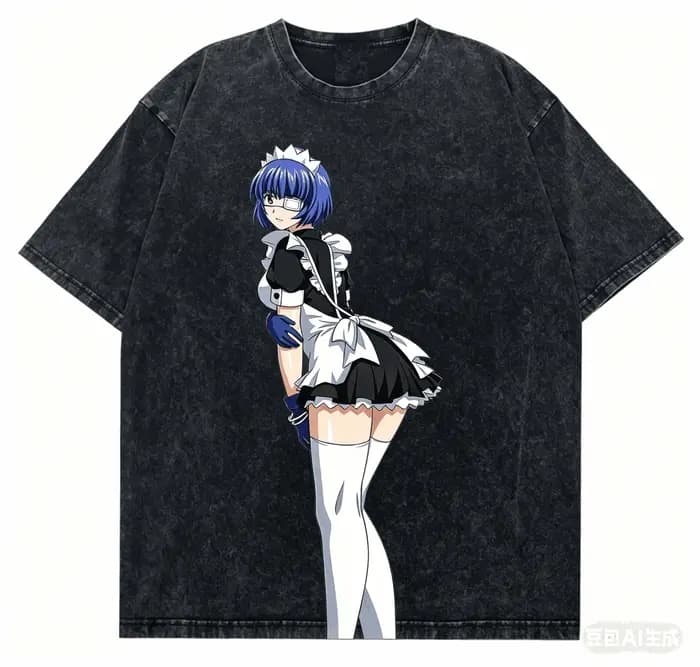 T-shirt délavé Ikki Tousen