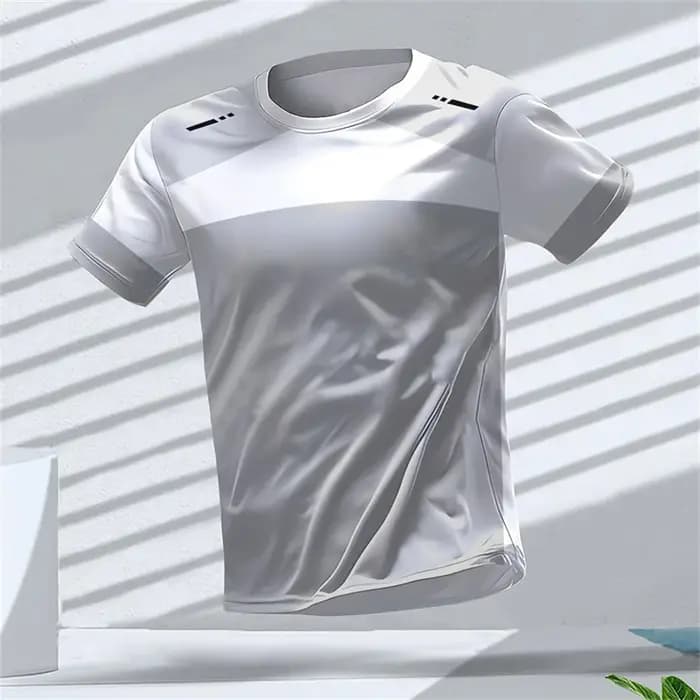Mode course sport T-shirts pour hommes été décontracté en plein air Fitness 3D imprimé