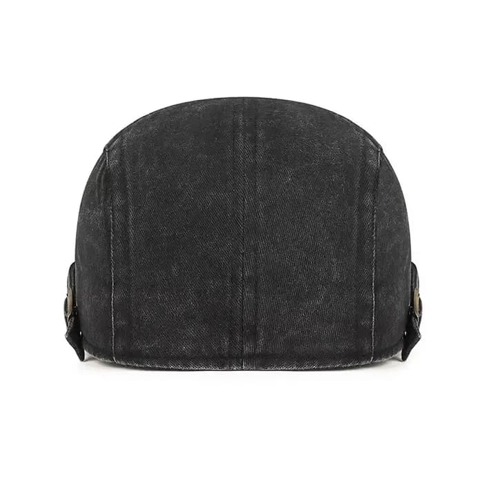 Casquette plate en coton délavé style vintage pour homme, casquette gavroche, casquette Ivy à visière, casquette de conduite décontractée pour femme, casquette de peintre, béret, chapeau printemps aut