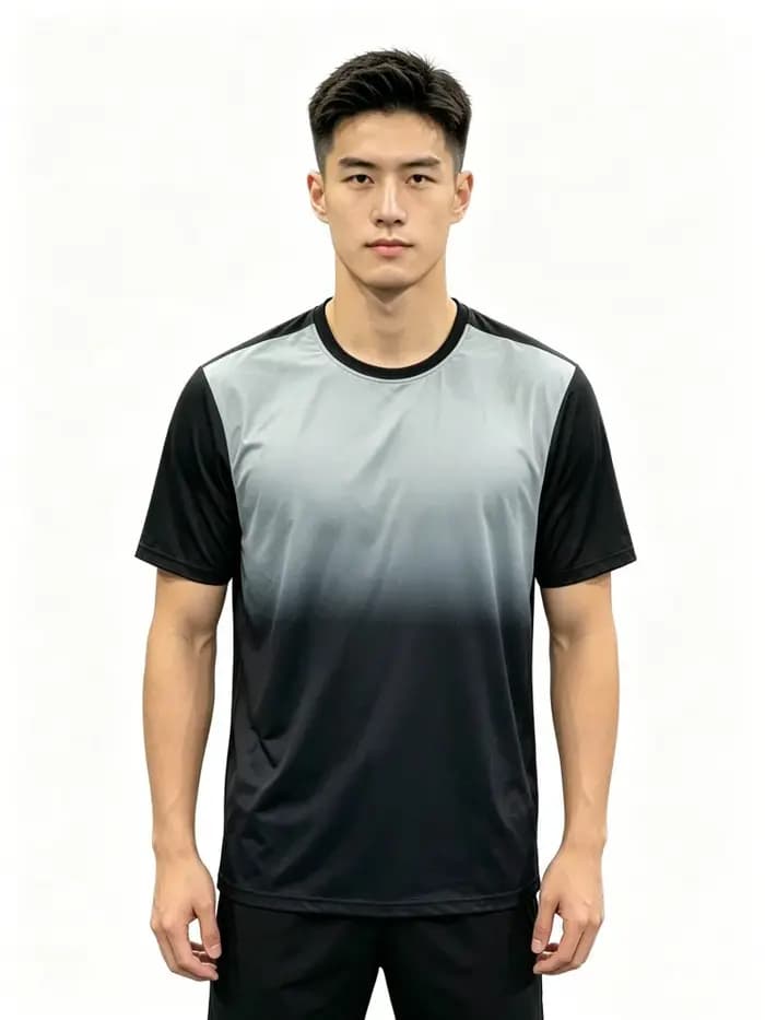T-shirts pour hommes grandes tailles 5XL 6XL 7XL 100-175KG, coupe ample, manches courtes, dégradé, c