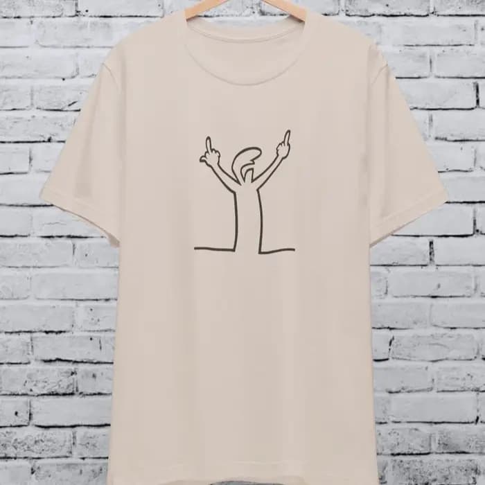 Angry La Linea T-Shirt unisexe pour hommes femmes la ligne Osvaldo Vintage cadeau drôle années 80 dessin animé été décontracté confort coton t-shirts